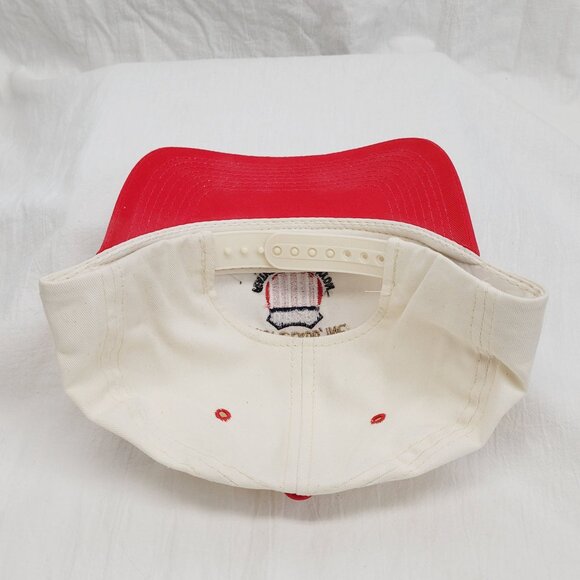VTG White Cap Ready Mix UPRR Roy E Ladd Inc. Feather River Snapback Hat NOS - Picture 6 of 6